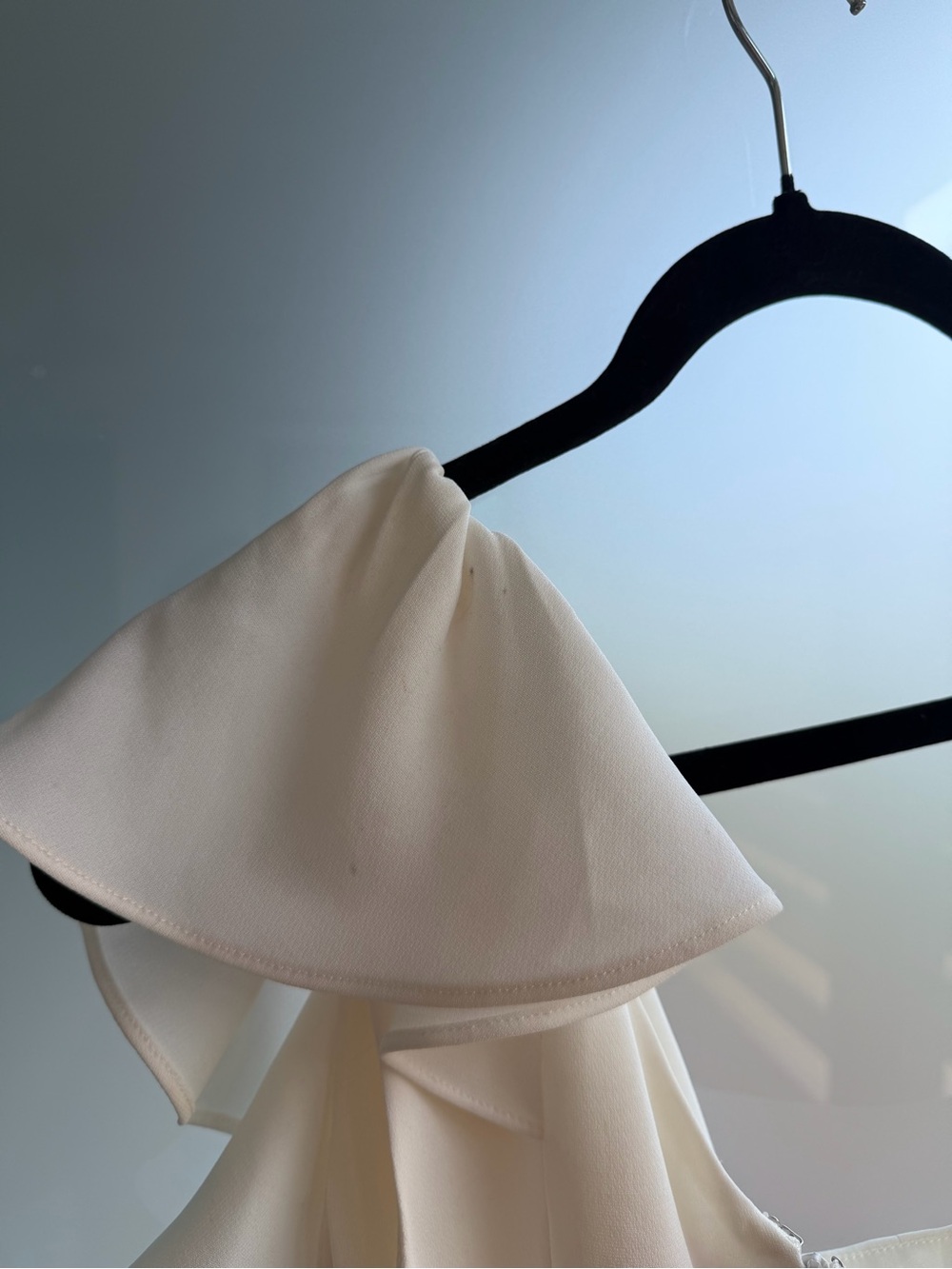 Cinq a Sept White Ruffle Midi Dress - Picture 7 of 7
